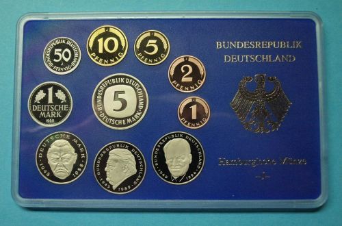 Bund 1999 KMS/ Kursmünzensatz "J" PP