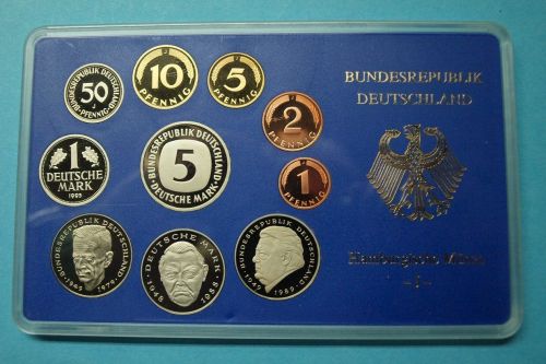 Bund 1993 KMS/ Kursmünzensatz "J" PP