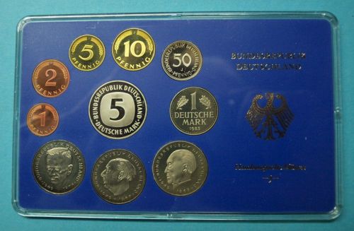 Bund 1983 KMS/ Kursmünzensatz "J" PP