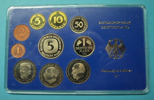 Bund 1980 KMS/ Kursmünzensatz "J" PP