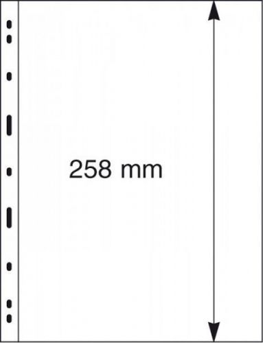 Lindner UNIPLATE Blätter Schwarz mit 1 Streifen 071 (30er Pack) neuwertig