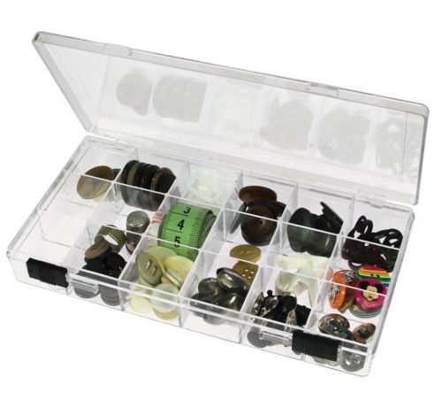Safe Kleinbox aus Kunststoff mit 18 Fächern Nr. 5250 Neu