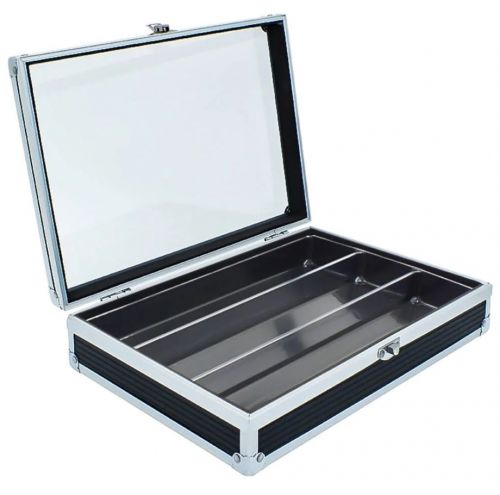 Safe Sammelvitrine "Compact-Black" mit 3 Fächern Nr. 127 Neu