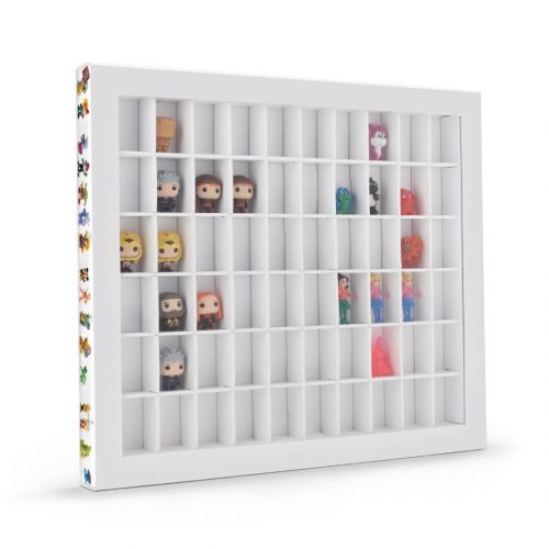 Leuchtturm Sammelbox Surprise mit 60 Fächern, weiß 344050 Neu