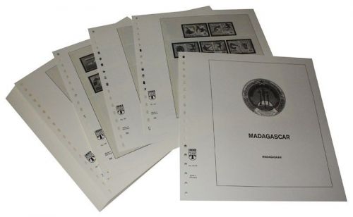 Lindner-T Madagaskar 1976-1987 Vordrucke T197-76 neuwertig