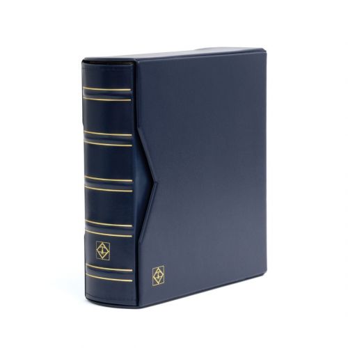 Leuchtturm Ringbinder/ Kassette Blau Optima Classic Gigant 322659 neuwertig