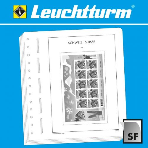 Leuchtturm Schweiz Kleinbogen 2024 Vordrucke SF 373449 Neuware