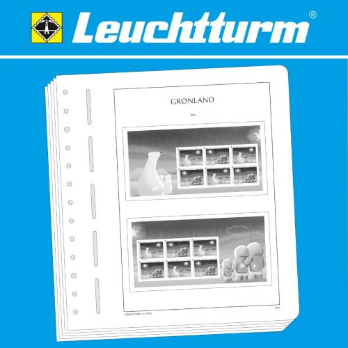 Leuchtturm Grönland Heftchenblätter 2022 Vordrucke SF 369448 Neuware