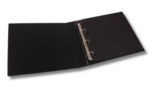 Kobra Ringbinder Schwarz für Postkarten AK1B, ohne Blätter Neu