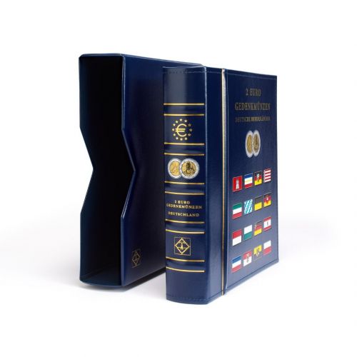 Leuchtturm Münzalbum VISTA 2 Euro-Gedenkmünzen Deutsche Bundesländer 367371 Neu
