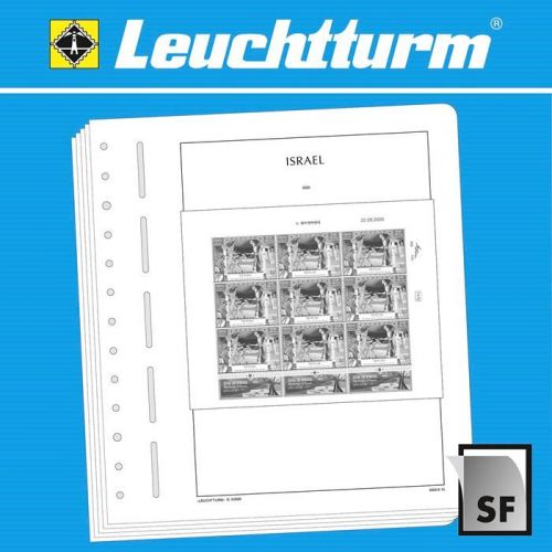 Leuchtturm Israel Kleinbogen 2021 Vordrucke SF 367111 Neuware