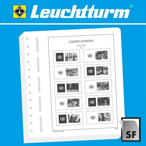 Leuchtturm Uno Wien 2010-2019 Vordrucke SF 343014 Neuware
