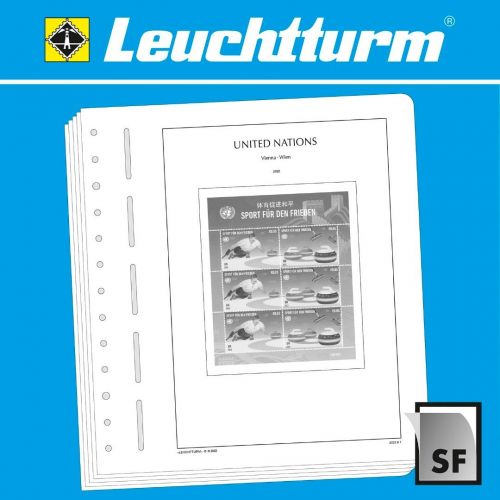 Leuchtturm Uno Wien Kleinbogen 2024 Vordrucke SF 373496 Neuware