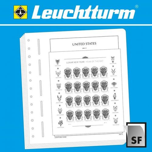 Leuchtturm USA Kleinbogen 2023 Vordrucke SF 372103 Neuware