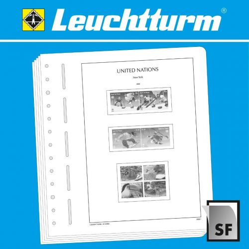 Leuchtturm Uno New York 2024 Vordrucke SF 373492 Neuware