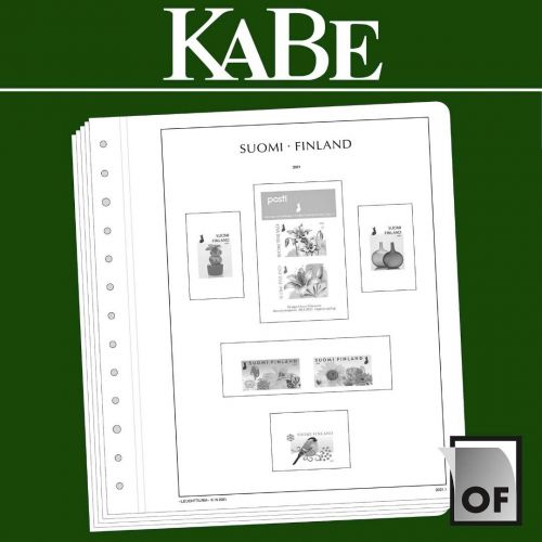 KABE Finnland 2022 Vordrucke OF 369474 Neuware