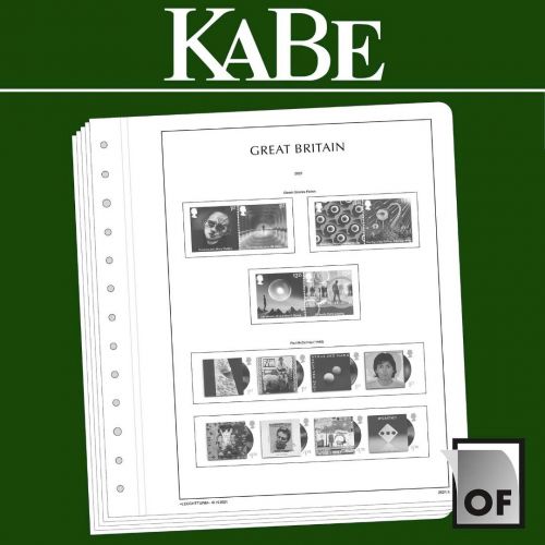 KABE Großbritannien 2023 Vordrucke OF 372120 Neuware