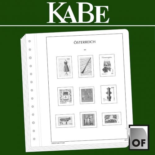 KABE Österreich 2000-2004 Vordrucke OF 327620 Neuware