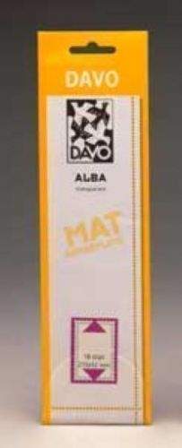 Davo Streifen Alba Gard glasklar A34G (215 x 39 mm) DV12434 Neu
