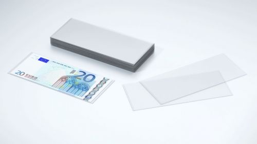 Kobra Schutzhüllen für Banknoten bis 158 x 80 mm T54 (50er Pack) Neu