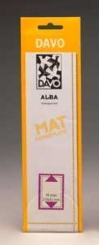 Davo Streifen Alba Gard glasklar A86G (215 x 91 mm) DV12486 Neu