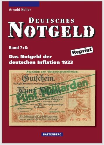 Das Notgeld der deutschen Inflation 1923 –Battenberg Verlag 2. Auflage 2024 Neu