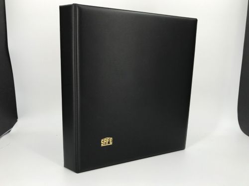 Safe Album Schwarz für Briefe, FDC's, Karten inkl. 5 Hüllen Nr. 521-5 Neu