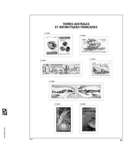 DAVO TAAF Vordrucke Luxus 2024 DV4154 Neuware
