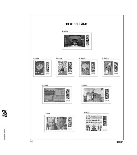 DAVO Deutschland Vordrucke Luxus 2024 DV3254 Neuware