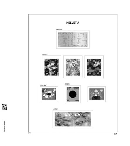 DAVO Schweiz Vordrucke Luxus 2024 DV9754 Neuware