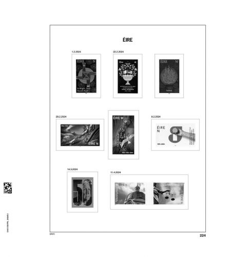 DAVO Irland Vordrucke Luxus 2024 DV5754 Neuware