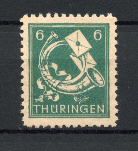 SBZ Thüringen MiNr. 95 AY bz1 postfrisch geprüft Jasch