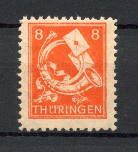 SBZ Thüringen MiNr. 96 AY yy postfrisch tiefst geprüft Ströh