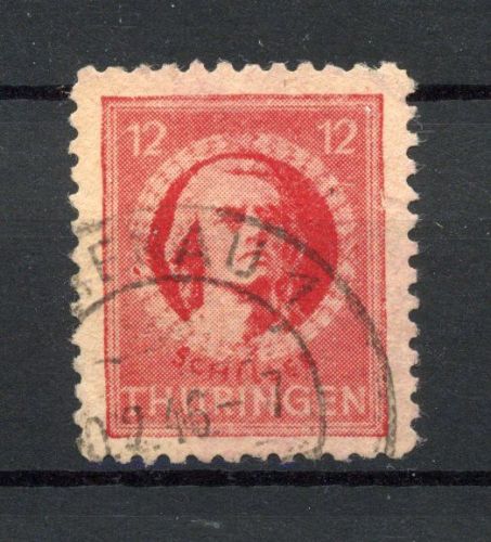 SBZ Thüringen MiNr. 97 AY by gestempelt tiefst geprüft Ströh