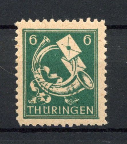 SBZ Thüringen MiNr. 95 AX bs postfrisch tiefst geprüft Schulz