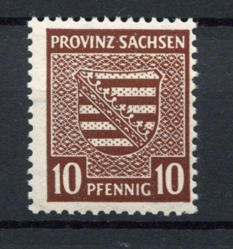 SBZ Provinz Sachsen MiNr. 78 Y by postfrisch tiefst geprüft Ströh