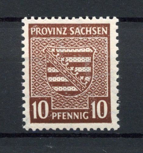 SBZ Provinz Sachsen MiNr. 78 Y b postfrisch tiefst geprüft Schulz