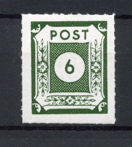 SBZ Ost-Sachsen MiNr. 43 G a VIII postfrisch tiefst geprüft Kunz