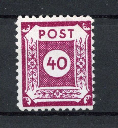 SBZ Ost-Sachsen MiNr. 50 D II postfrisch geprüft Kunz