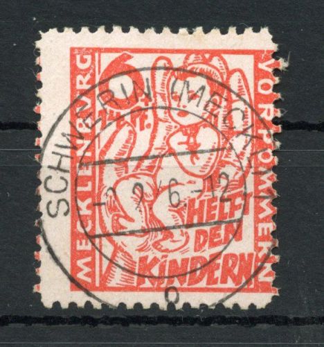 SBZ Mecklenburg-Vorp. MiNr. 26 a Vollstempel tiefst geprüft Kramp