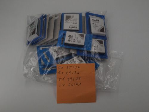 Leuchtturm / Hawid Klemmtaschen 20 Packungen schwarz - Restposten! Neuware