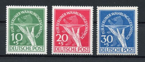 Berlin MiNr. 68-70 postfrisch Fotoattest einwandfrei Schlegel