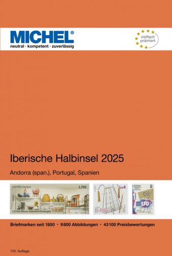 Michel Katalog Iberische Halbinsel 2025 (E 4) 6082-2 Neu