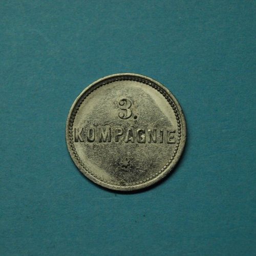 Deutsch-Südwestafrika o. J. 1/2 Mark 3. Kompagnie
