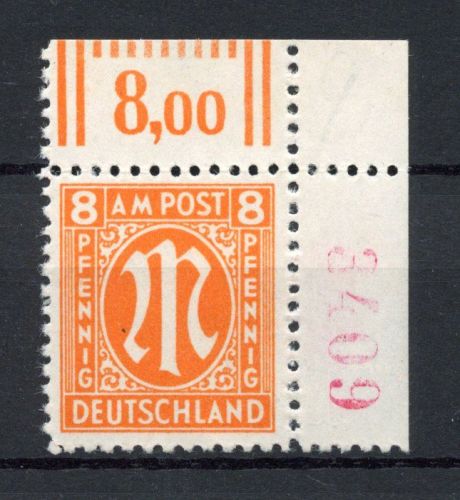 Bi-Zone MiNr. 21 D z r4 postfrisch Kurzbefund Wehner