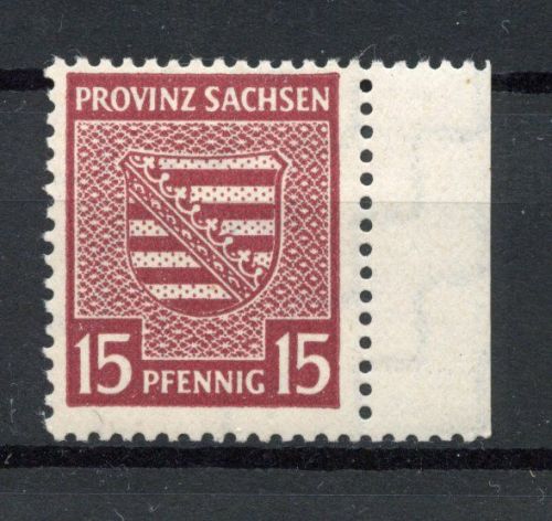 SBZ Provinz Sachsen MiNr. 80 Xa postfrisch Kurzbefund Schulz einwandfrei