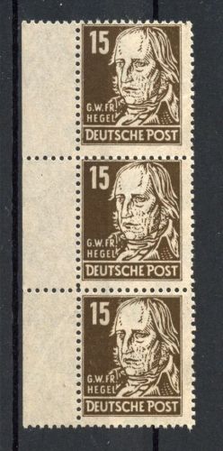 SBZ allg. Ausgaben MiNr. 217 ay postfrisch als 3er Streifen