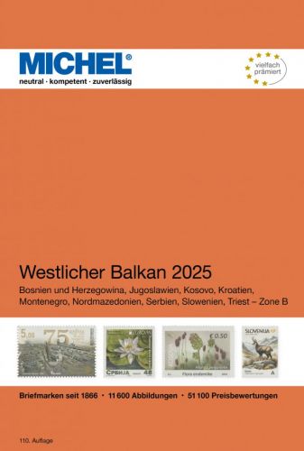 Michel Katalog Westlicher Balkan 2025 (E 6) 6083-2 Neu