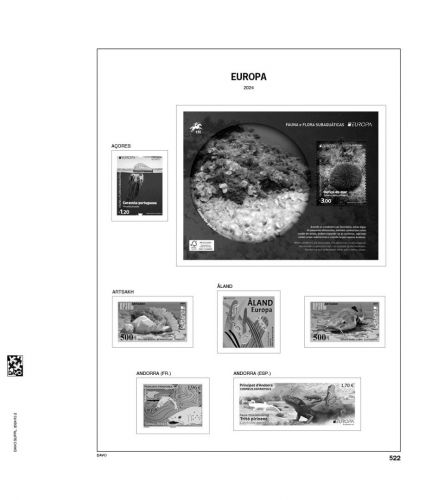 DAVO Europa Cept Vordrucke Luxus 2024 DV3354 Neuware