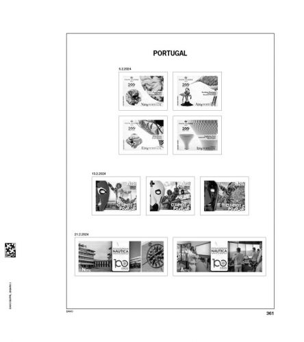 DAVO Portugal Vordrucke Luxus 2024 DV7554 Neuware